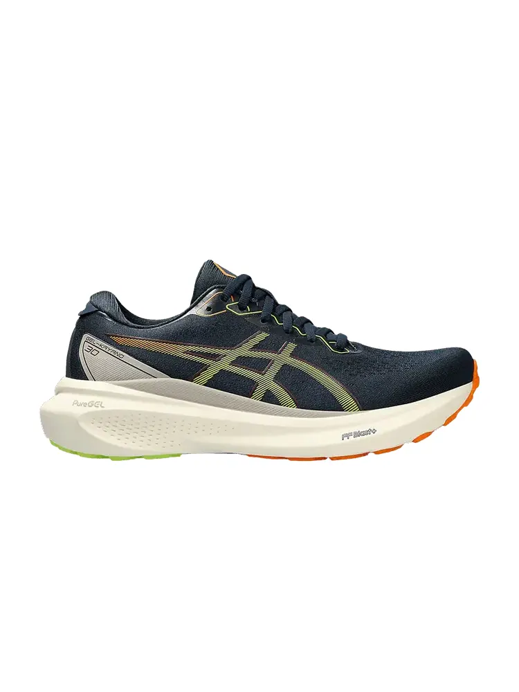 Кроссовки ASICS Gel Kayano 30 'French Blue Neon Lime' — изображение 1 из 1, синий/неоновый