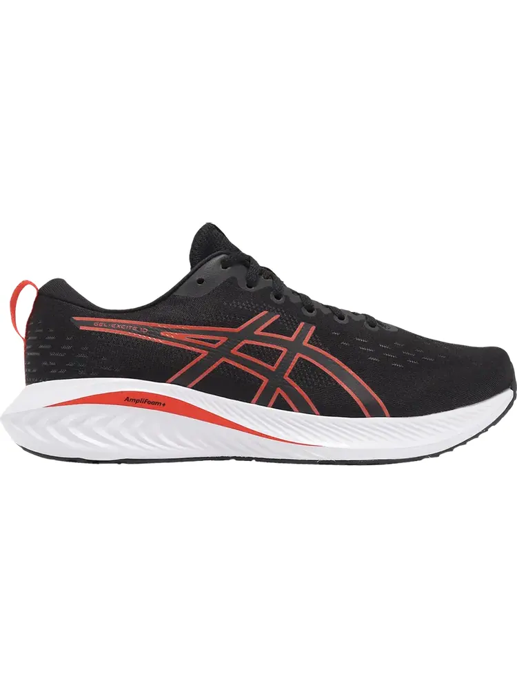 Кроссовки Gel Excite 10 4E Wide 'Black True Red' — изображение 1 из 1, черный