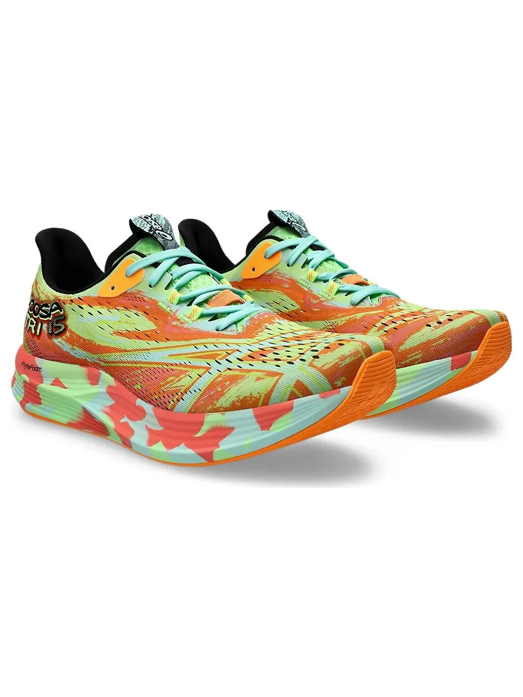 Кроссовки Asics Noosa Tri 15 Avant Garde - Lime Burst — изображение 3 из 7, серый