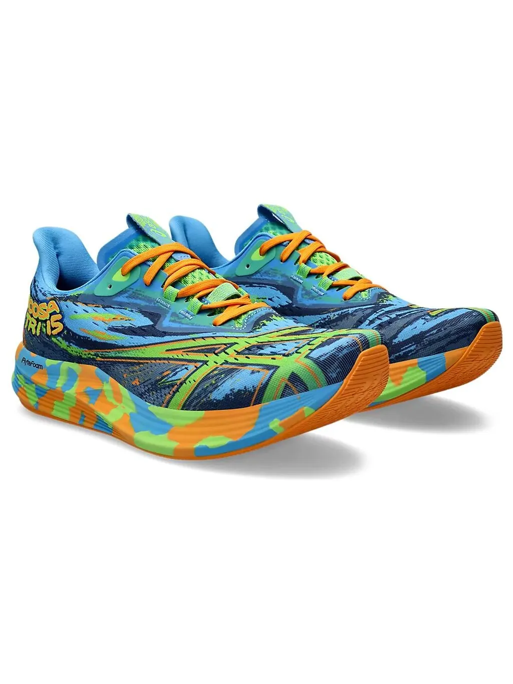 Кроссовки Asics Noosa Tri 15 'Avant Garde - Waterscape' — изображение 3 из 7, синий/кремовый белый
