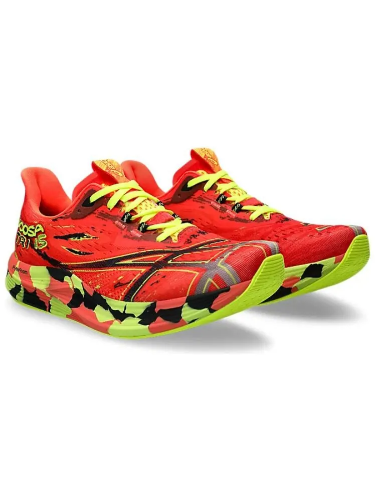 Кроссовки Asics Noosa Tri 15 'Avant Garde - Sunrise Red' — изображение 3 из 4, красно-зеленый