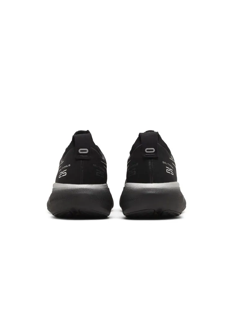 Кроссовки Gel Nimbus 25 Platinum 'Black Pure Silver' — изображение 6 из 8, черный серебристый