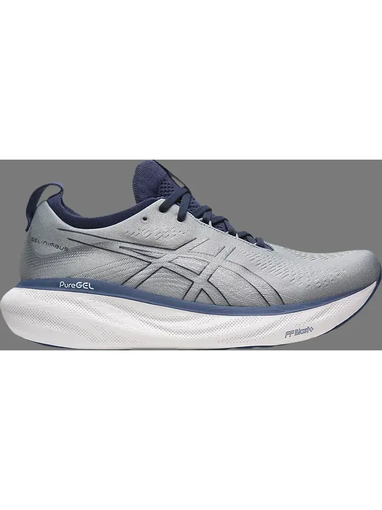 Кроссовки gel nimbus 25 wide 'sheet rock indigo blue' Asics — изображение 1 из 1, серый