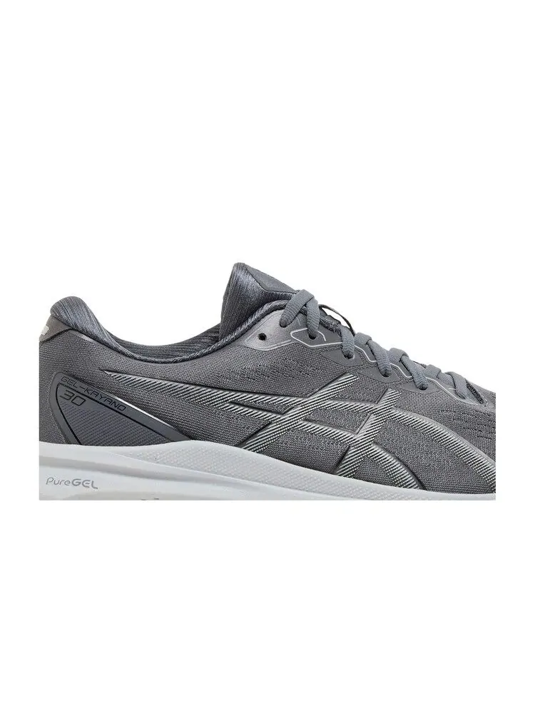 Кроссовки ASICS Gel Kayano 30 Wide 'Carrier Grey' — изображение 3 из 9, серый/серый