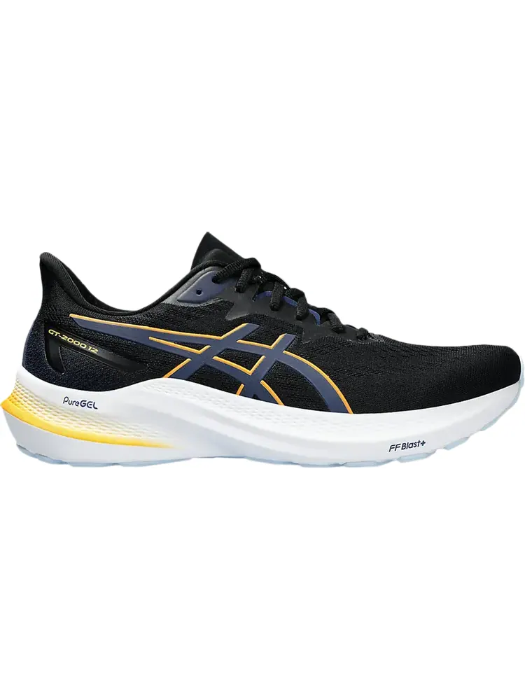 Кроссовки GT 2000 12 2E Wide 'Black Fellow Yellow' — изображение 1 из 1, черный