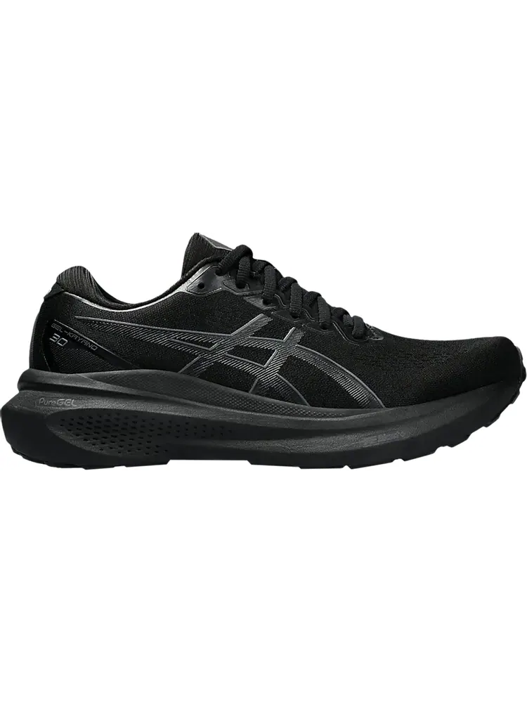 Кроссовки Gel Kayano 30 Extra Wide 'Triple Black' — изображение 1 из 1, черный