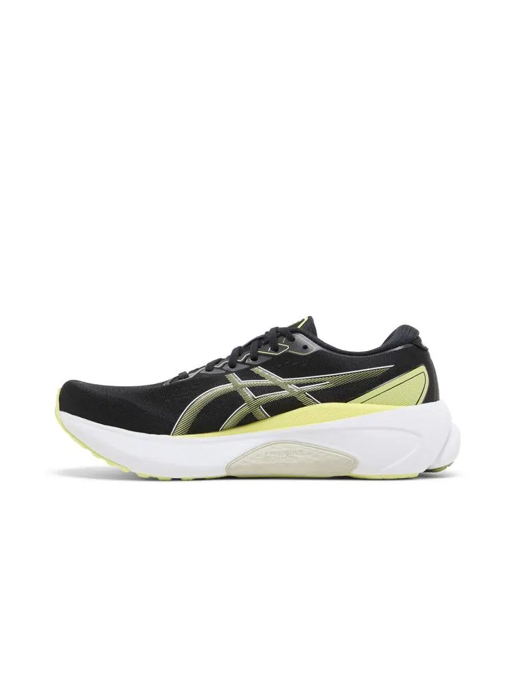 Кроссовки ASICS Gel Kayano 30 Extra Wide 'Black Glow Yellow' — изображение 4 из 9, черный/желтый