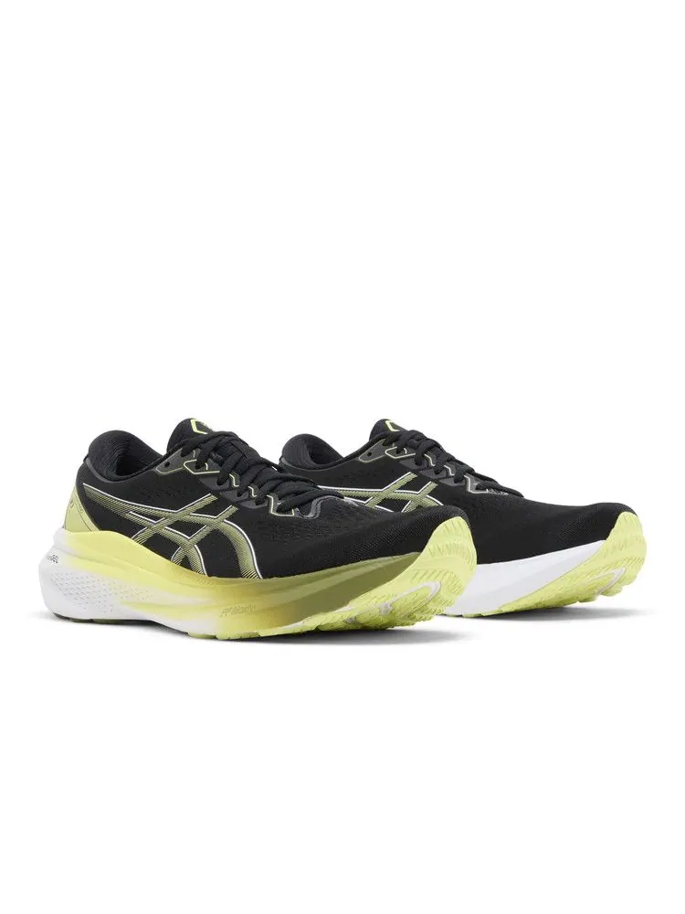 Кроссовки ASICS Gel Kayano 30 Extra Wide 'Black Glow Yellow' — изображение 9 из 9, черный/желтый
