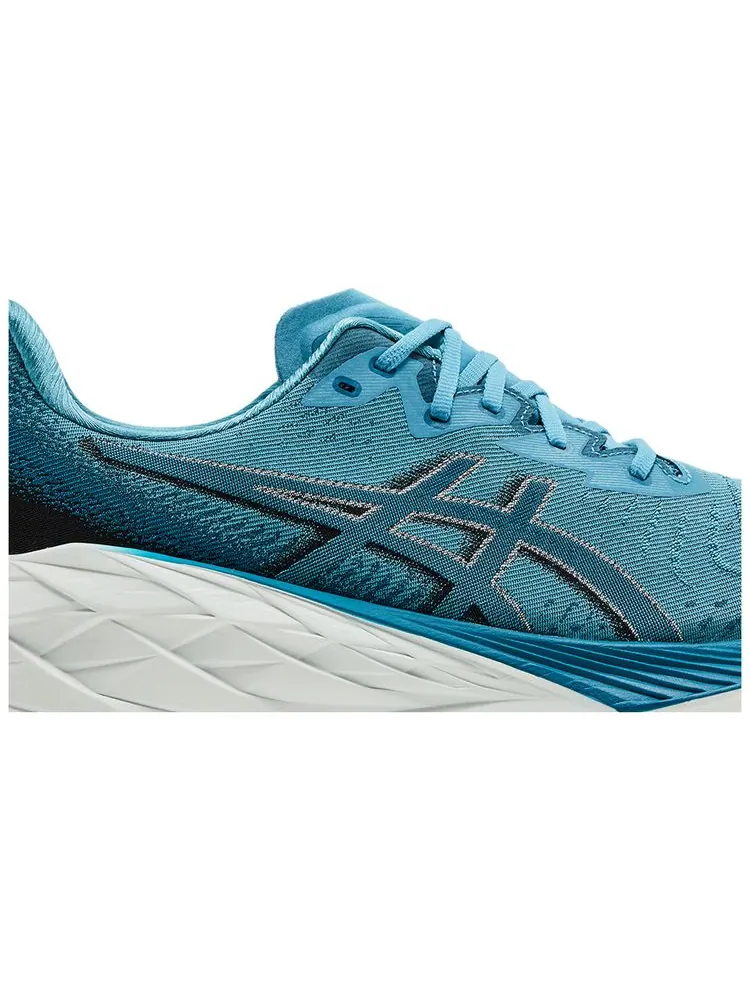 Кроссовки ASICS Novablast 4 'Blue Teal' — изображение 2 из 4, синий
