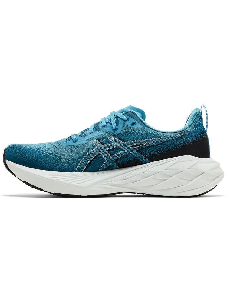 Кроссовки ASICS Novablast 4 'Blue Teal' — изображение 3 из 4, синий
