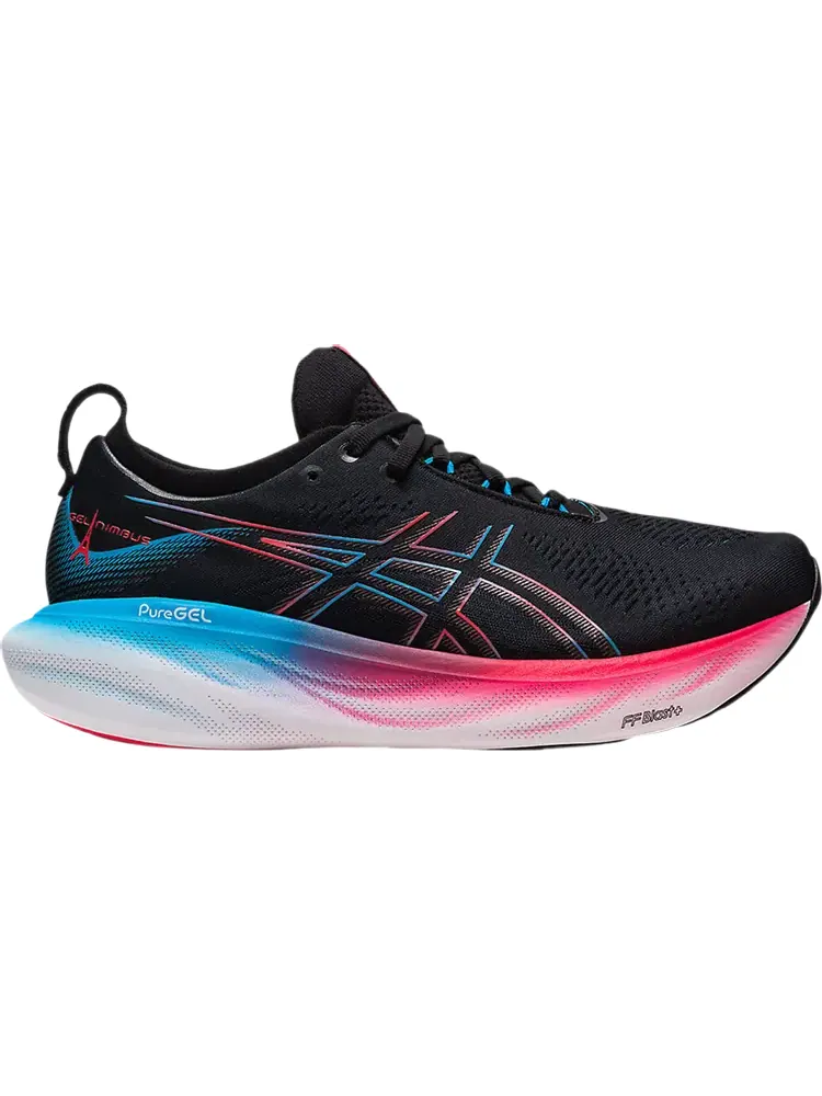 Кроссовки Gel Nimbus 25 'Black Electric Red' — изображение 1 из 1, черный