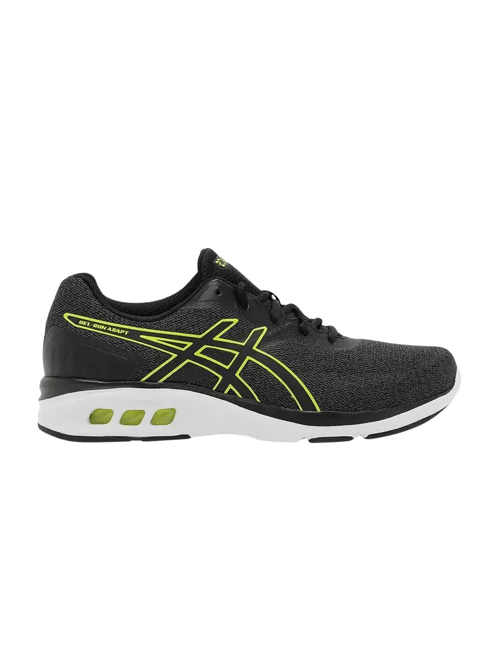 Кроссовки ASICS Gel Run Adapt — изображение 1 из 1, черный/яркий желтый