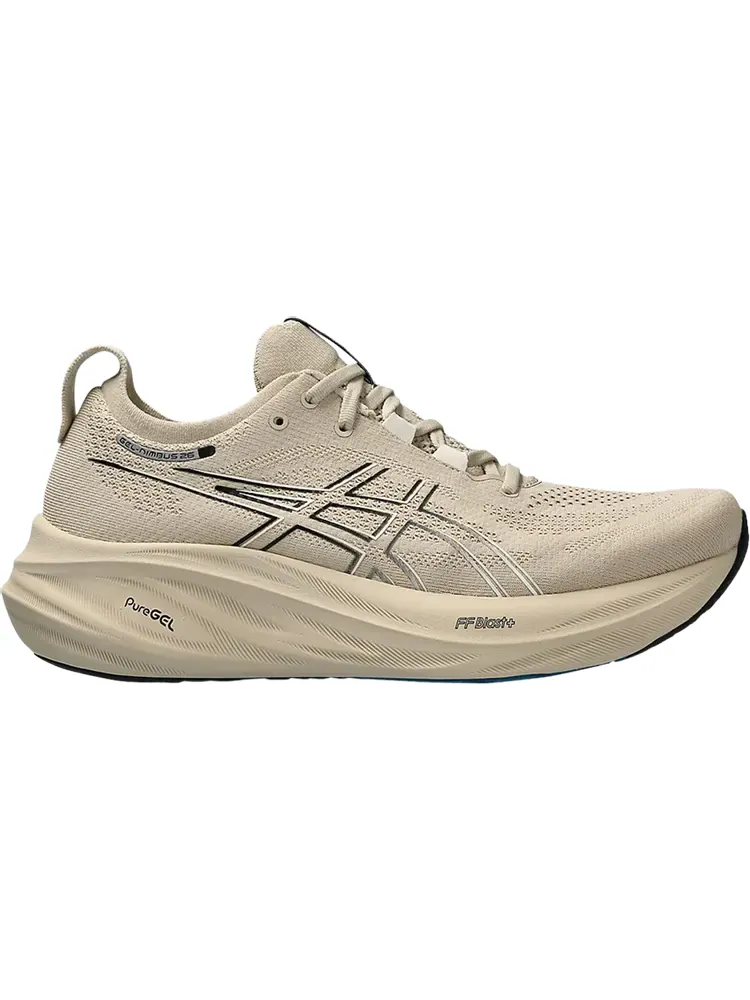 Кроссовки Gel Nimbus 26 'Feather Grey Black' — изображение 1 из 1, загар