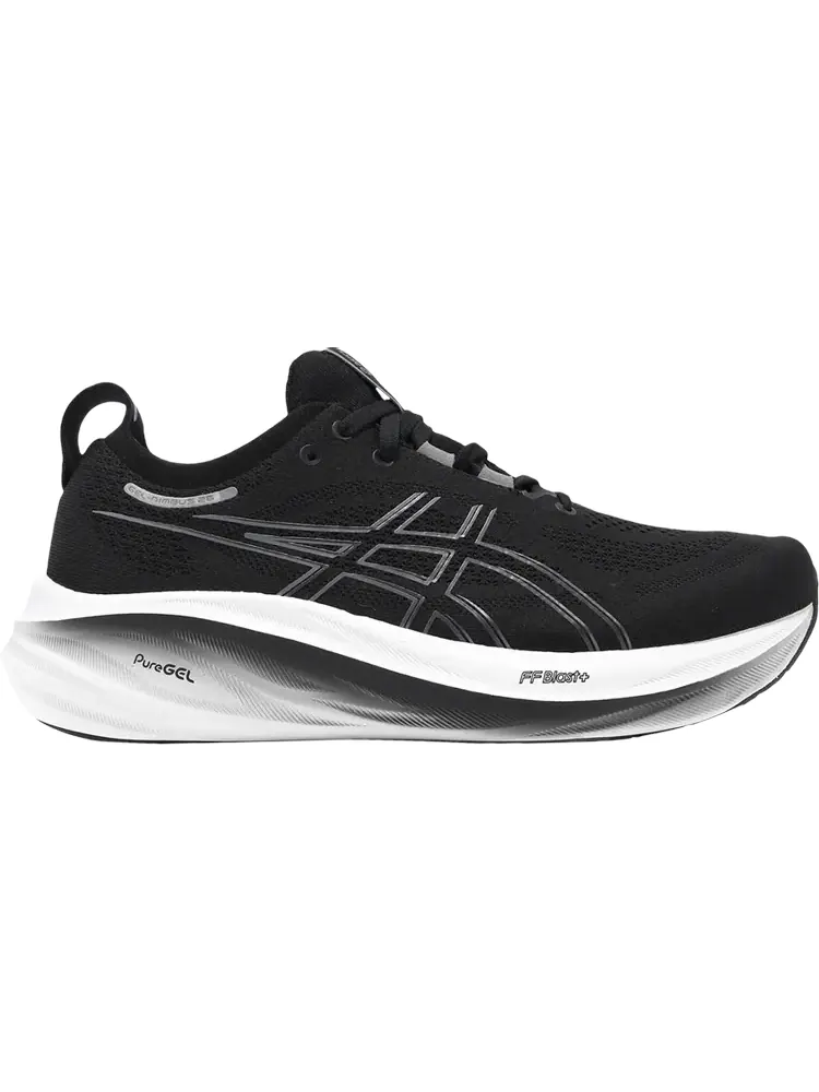 Кроссовки Gel Nimbus 26 4E Wide 'Black Graphite Grey' — изображение 1 из 1, черный