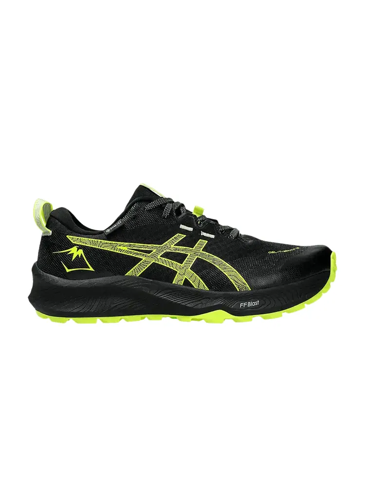 Кроссовки Gel Trabuco 12 GORE-TEX 'Black Safety Yellow' — изображение 1 из 1, черный желтый