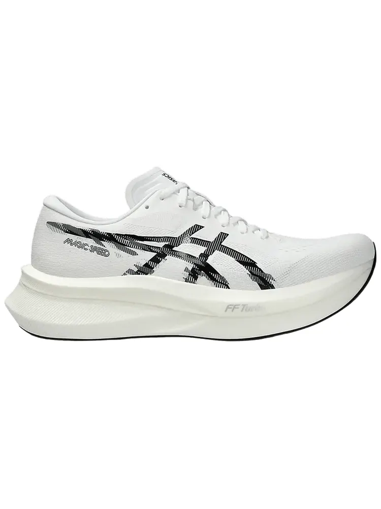Кроссовки ASICS Magic Speed 4 'White Black' — изображение 1 из 1, белый черный
