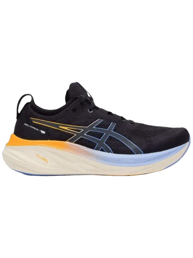 Кроссовки ASICS Gel Nimbus 26 Lite-Show 'Black Orange Gradient' — изображение 1 из 1, черный оранжевый