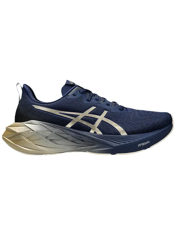 Кроссовки ASICS Novablast 4 Platinum 'Blue Expanse Champagne' — изображение 1 из 1, синий