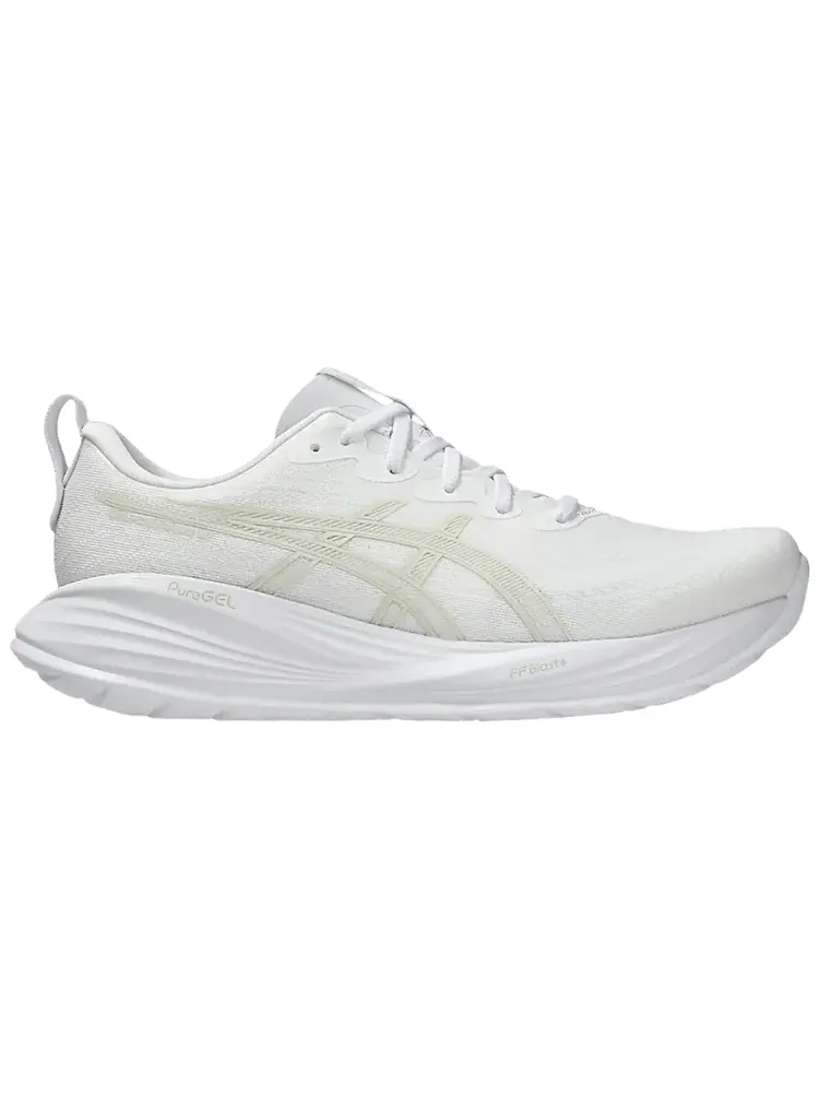 Кроссовки ASICS Gel Cumulus 27 'White Lake Grey' — изображение 1 из 1, белый серый