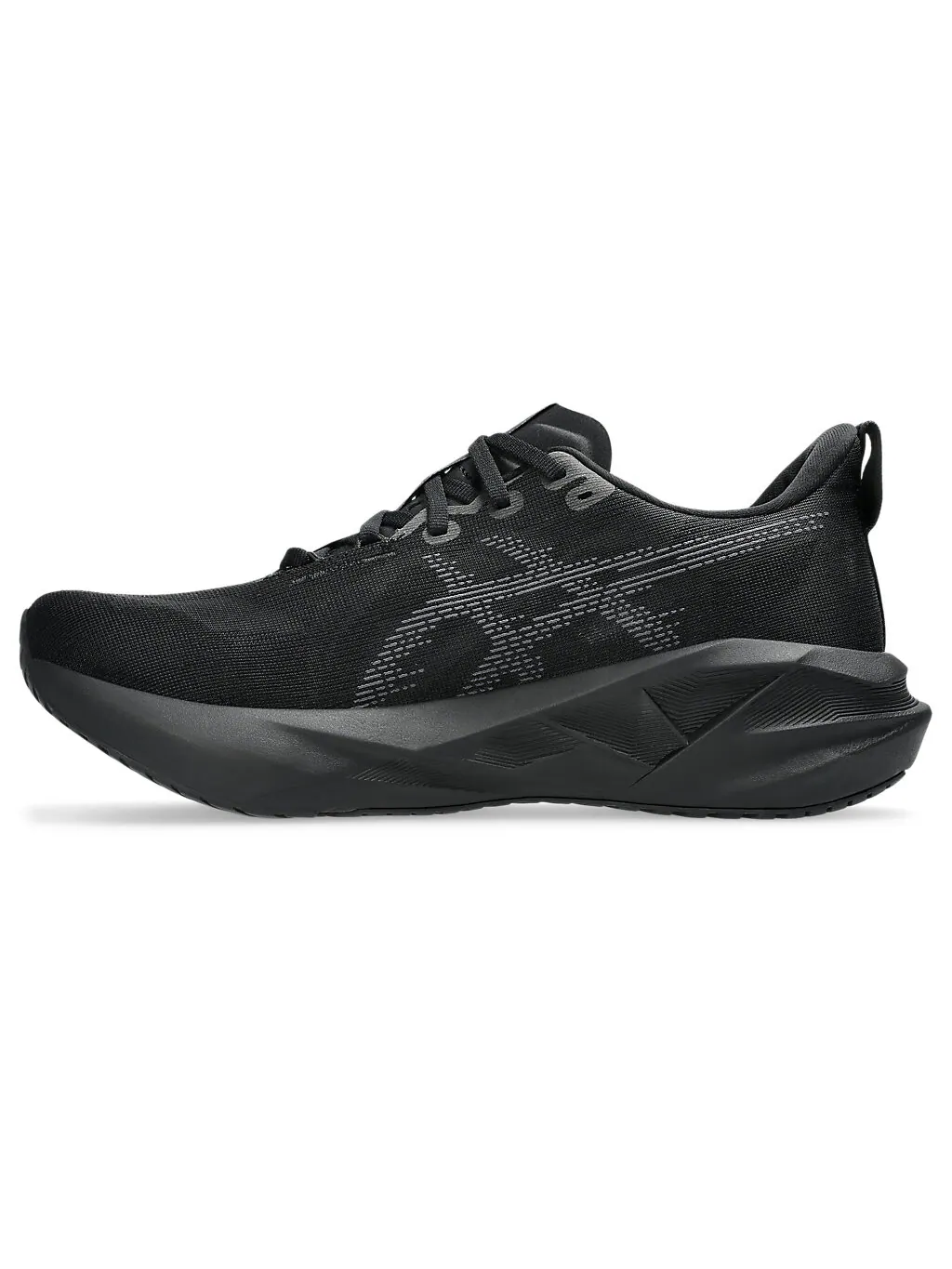 Беговые мужские кроссовки Asics Novablast 5 — изображение 7 из 7, черный/серый