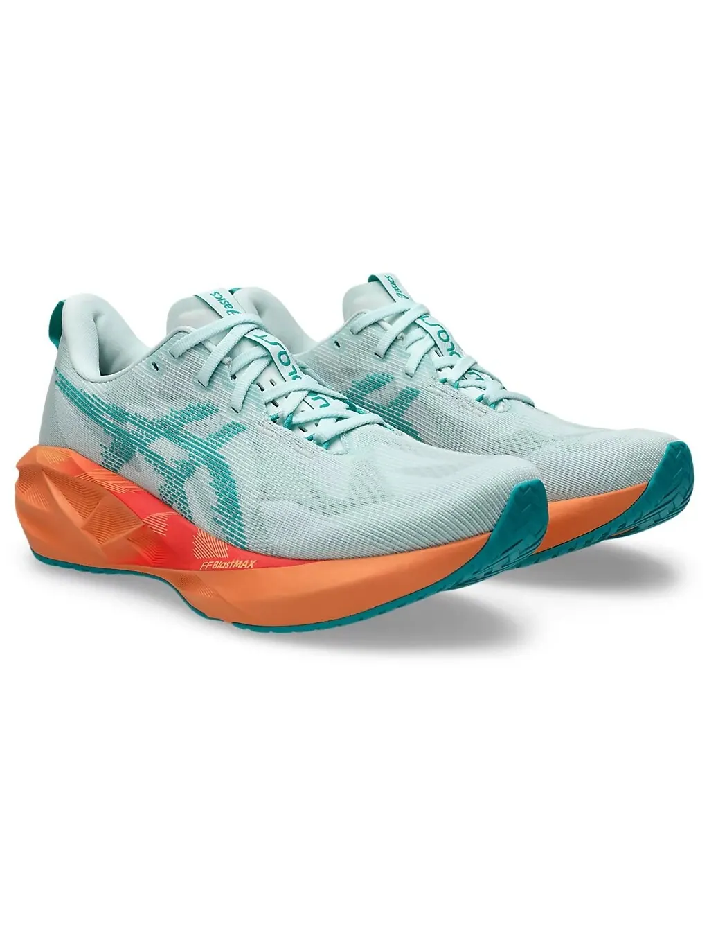 Беговые мужские кроссовки Asics Novablast 5, Soothing Sea/Wave Teal — изображение 2 из 7, бирюзовый