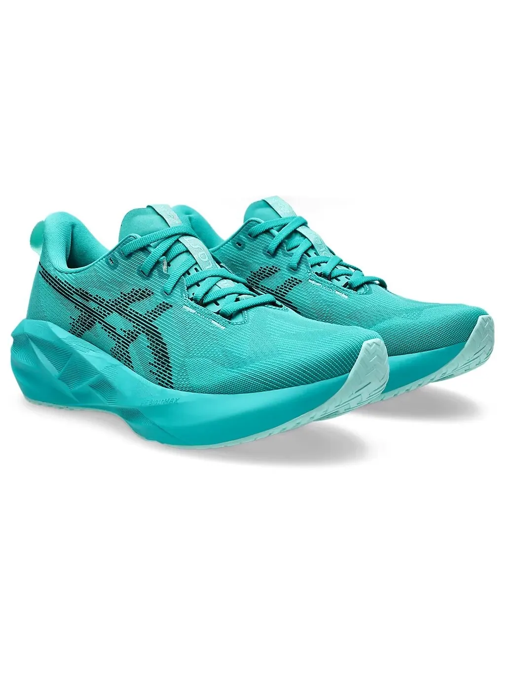Беговые мужские кроссовки Asics Novablast 5 — изображение 2 из 7, черный