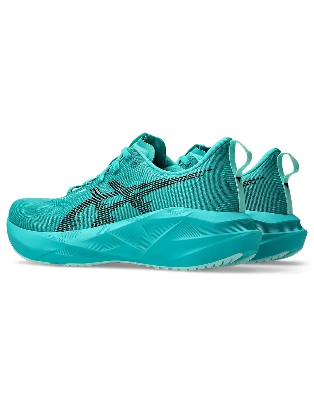 Беговые мужские кроссовки Asics Novablast 5 — изображение 3 из 7, черный