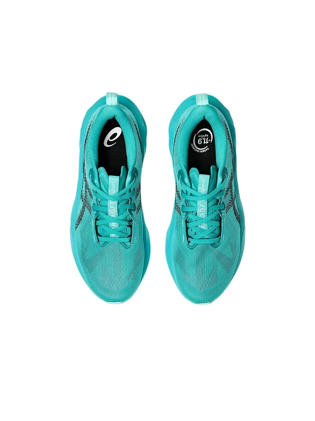 Беговые мужские кроссовки Asics Novablast 5 — изображение 4 из 7, черный