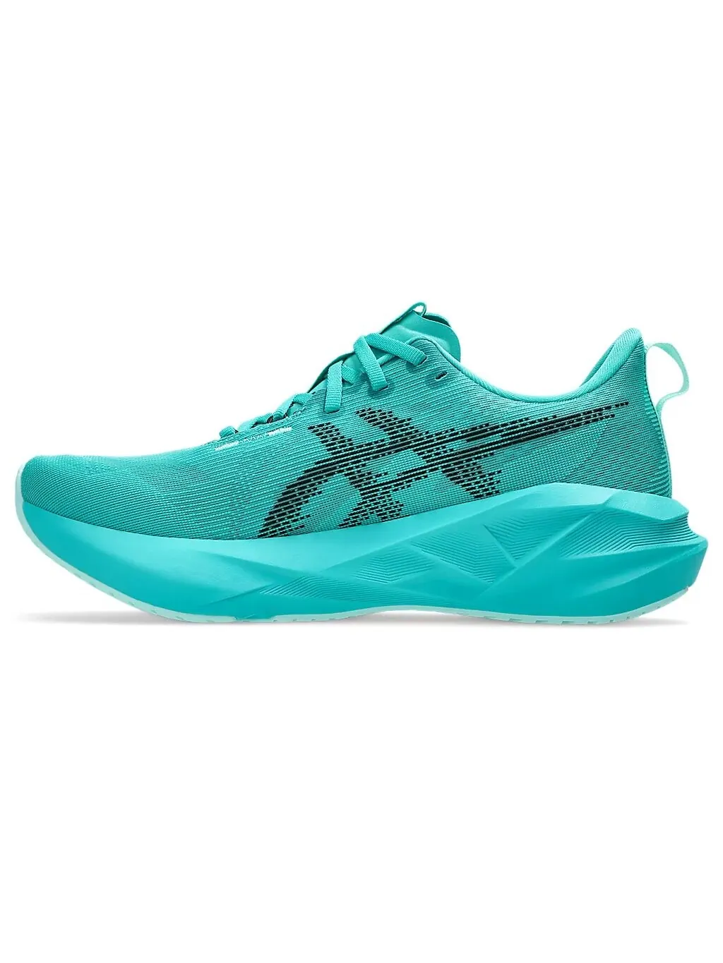 Беговые мужские кроссовки Asics Novablast 5 — изображение 7 из 7, черный
