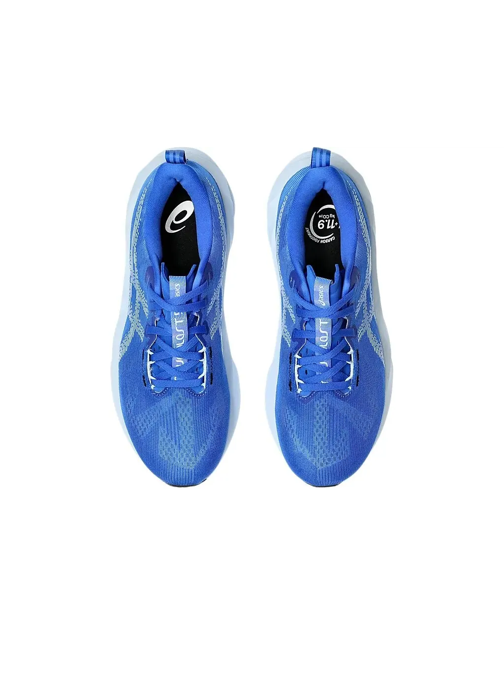 Беговые мужские кроссовки Asics Novablast 5 — изображение 4 из 7, синий/светлый синий