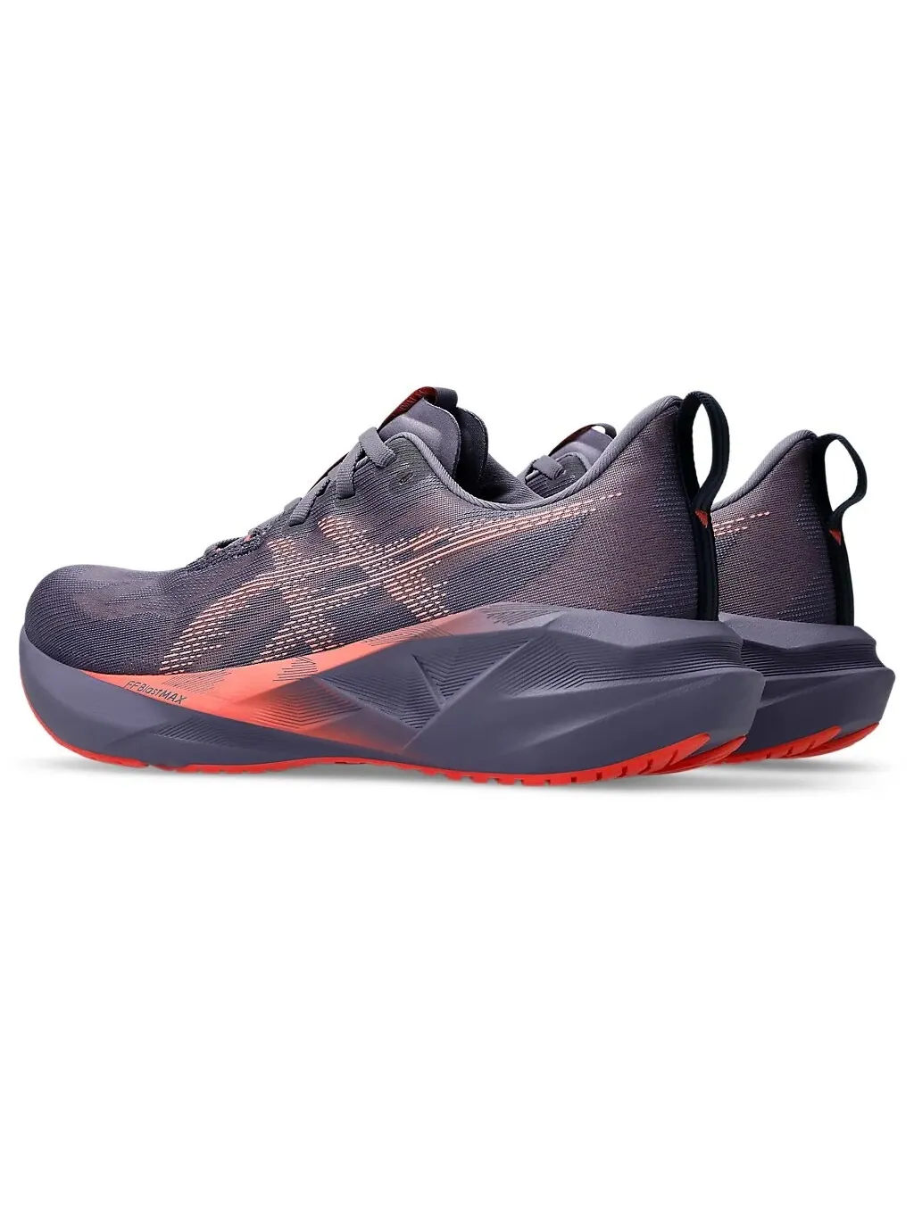 Беговые мужские кроссовки Asics Novablast 5 — изображение 3 из 8, фиолетовый