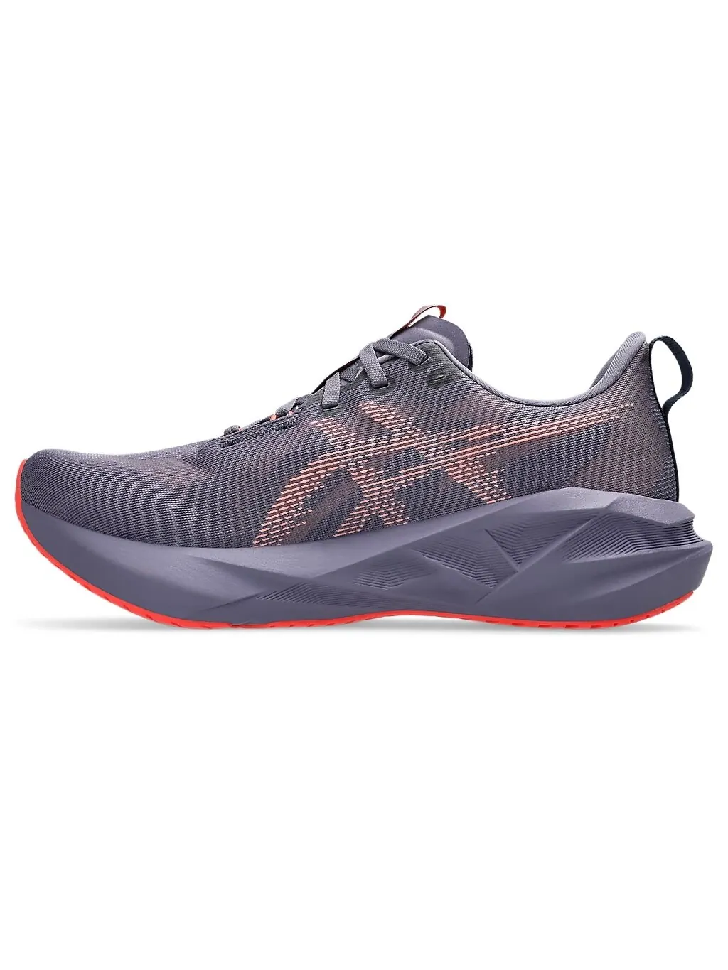 Беговые мужские кроссовки Asics Novablast 5 — изображение 7 из 8, фиолетовый