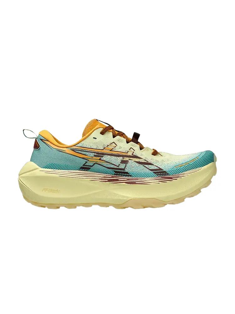 Кроссовки ASICS Trabuco Max 4 'Wheat Yellow Dark Red Planet' — изображение 1 из 1, желтый/темный красный