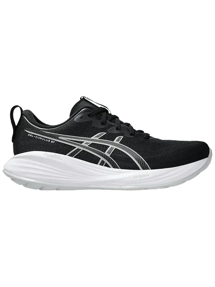 Кроссовки ASICS Gel Cumulus 27 Extra Wide 'Black Concrete' — изображение 1 из 1, черный