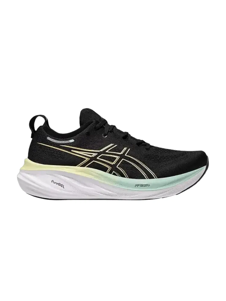 Кроссовки ASICS Gel Nimbus 26 'Black Light Celadon' — изображение 1 из 1, черный/светлый