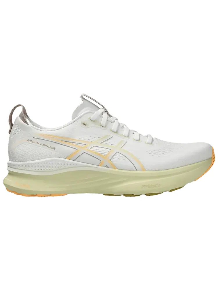 Кроссовки ASICS Gel Kayano 32 Wide 'White Orange Glow' — изображение 1 из 1, белый