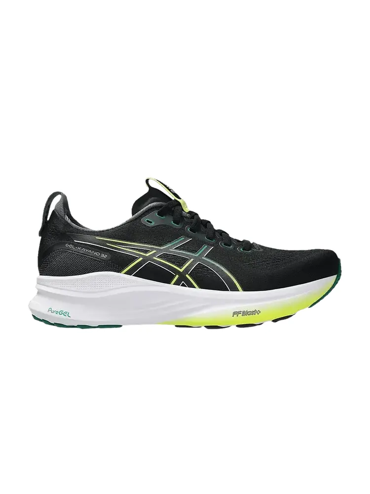 Кроссовки Gel Kayano 32 'Black Jasper Green' — изображение 1 из 1, черный зеленый
