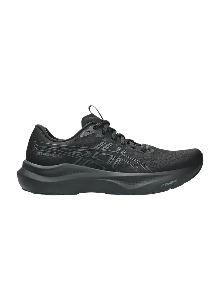 ASICS GT 2000 14 2E Wide 'Black Graphite Grey' — изображение 1 из 1, черный