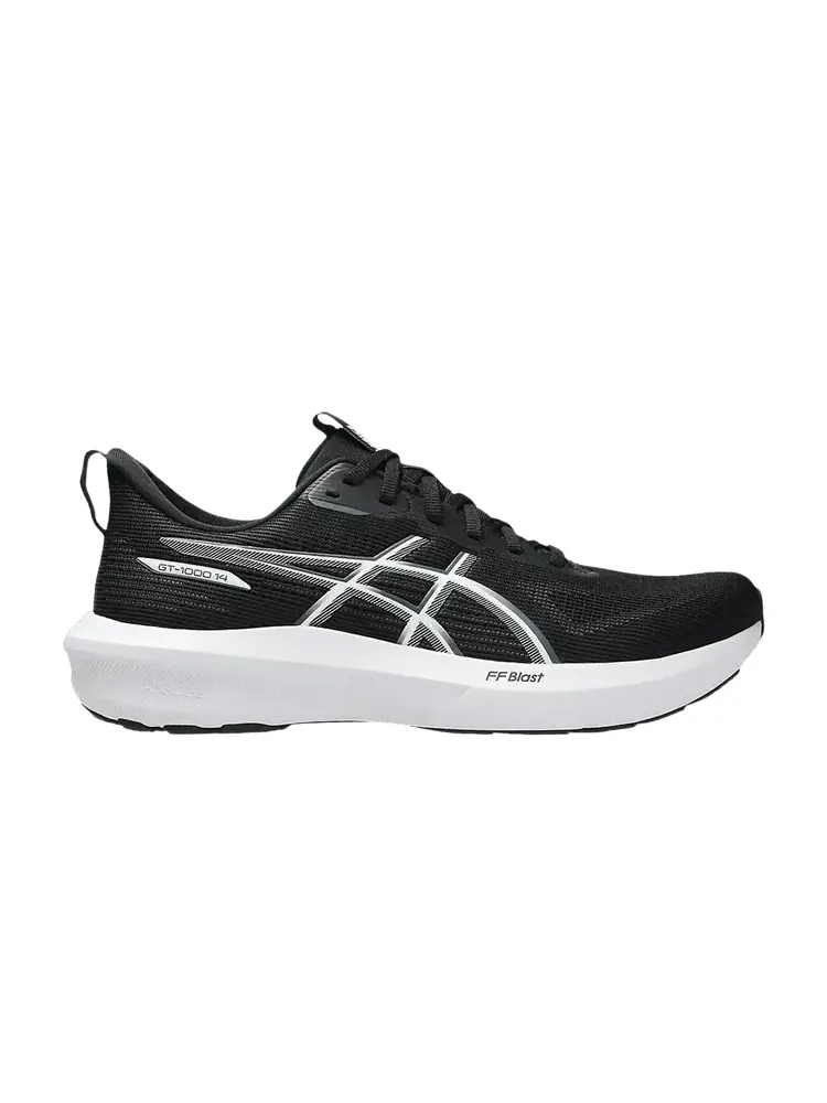 Кроссовки ASICS GT 1000 14 'Black White' — изображение 1 из 1, черный/белый