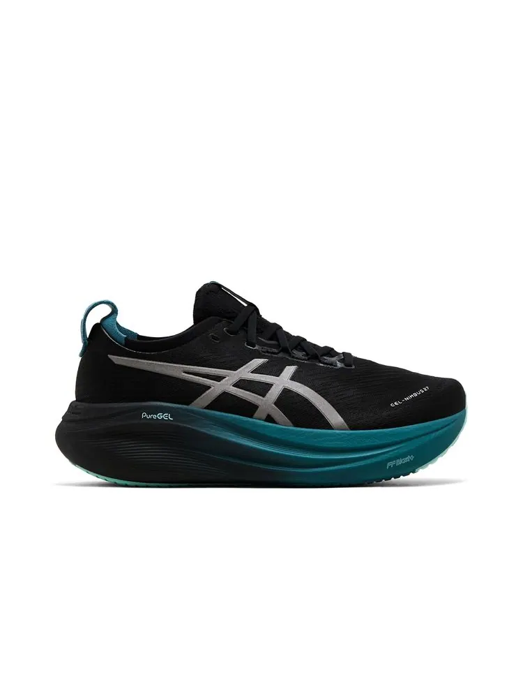 Кроссовки Gel Nimbus 27 Lite Show 'Black Clay Grey Blue' — изображение 1 из 8, черный серый синий