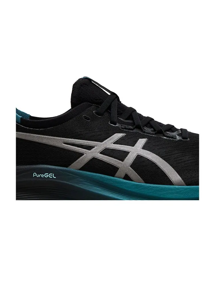 Кроссовки Gel Nimbus 27 Lite Show 'Black Clay Grey Blue' — изображение 2 из 8, черный серый синий