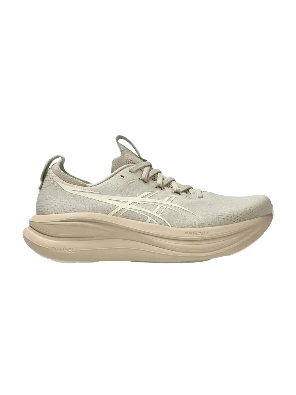 Кроссовки ASICS GEL-Nimbus 28 — изображение 1 из 1, серый/кремовый