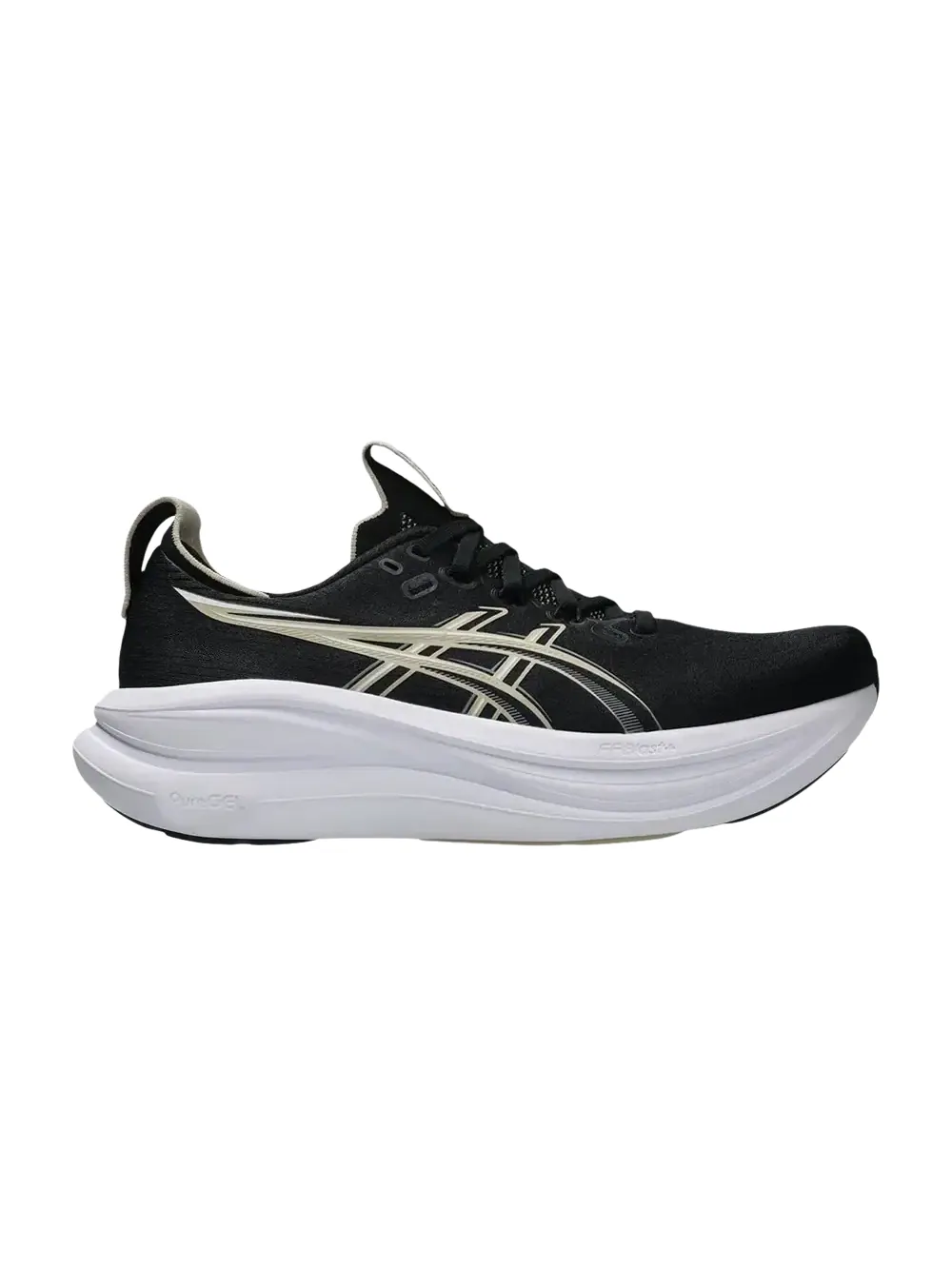 Кроссовки ASICS GEL-Nimbus 28 4E Extra Wide — изображение 1 из 1, черный/серый
