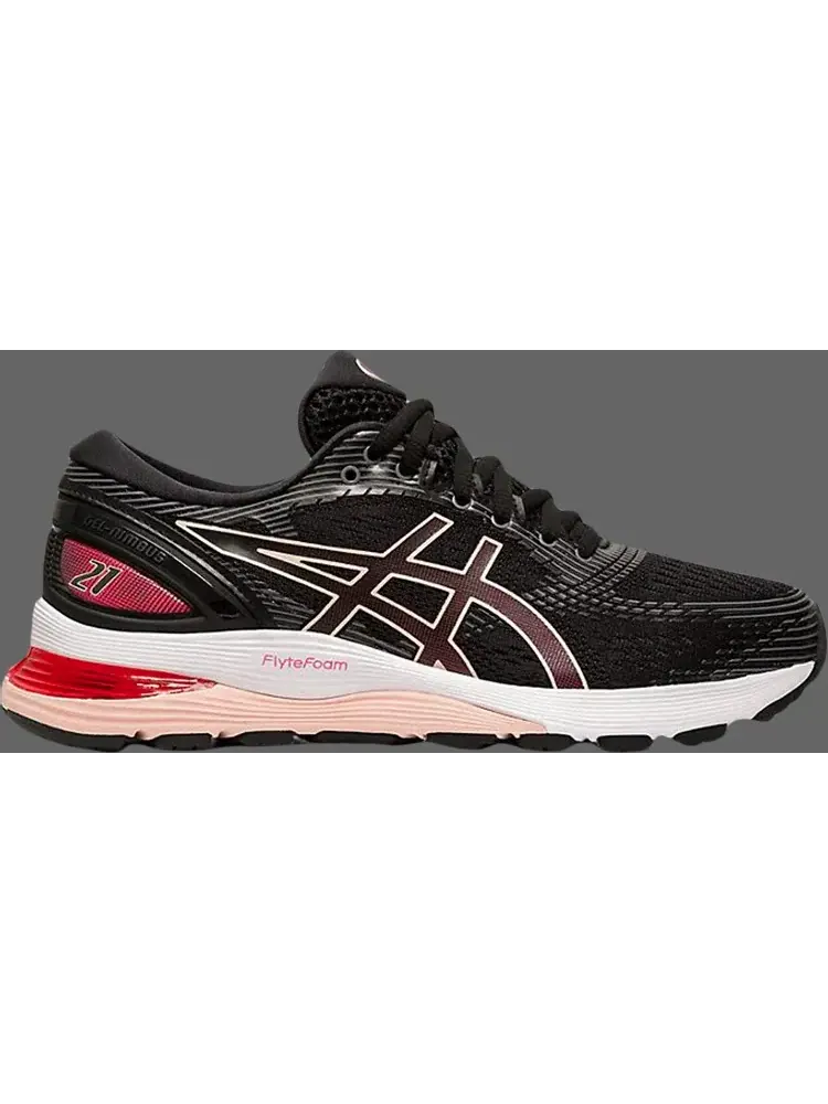 Кроссовки wmns gel nimbus 21 'black laser pink' Asics — изображение 1 из 1, черный