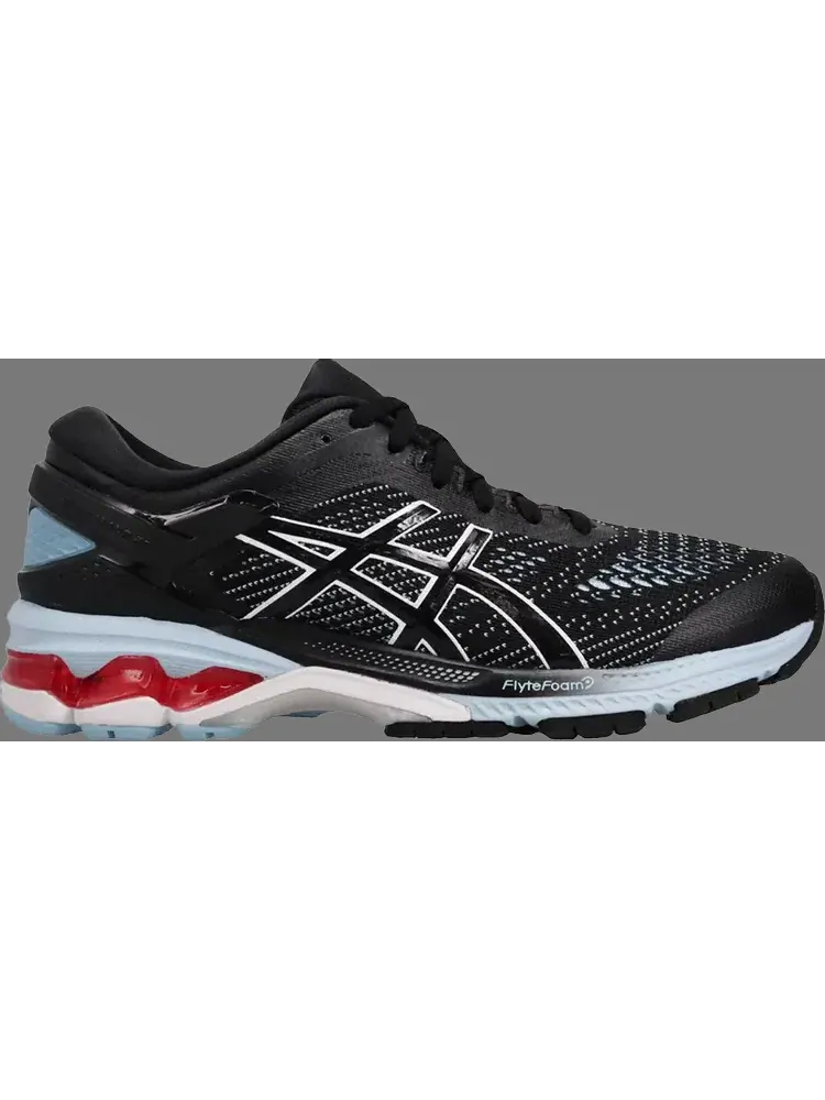 Кроссовки wmns gel kayano 26 'black heritage blue' Asics — изображение 1 из 1, черный