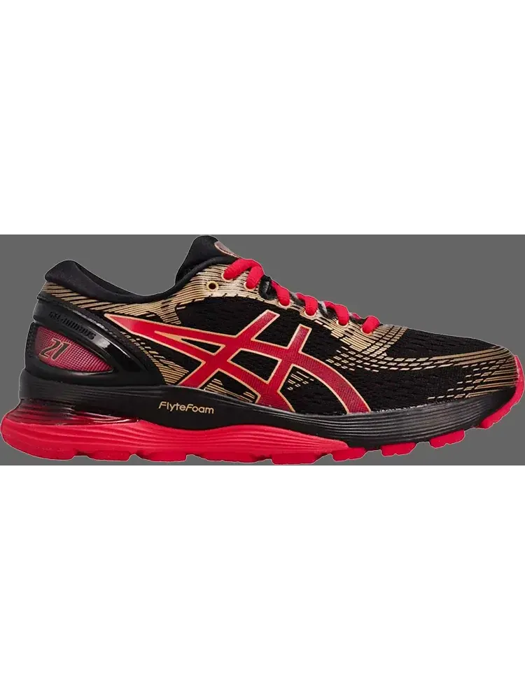 Кроссовки wmns gel nimbus 21 'classic red' Asics — изображение 1 из 1, черный