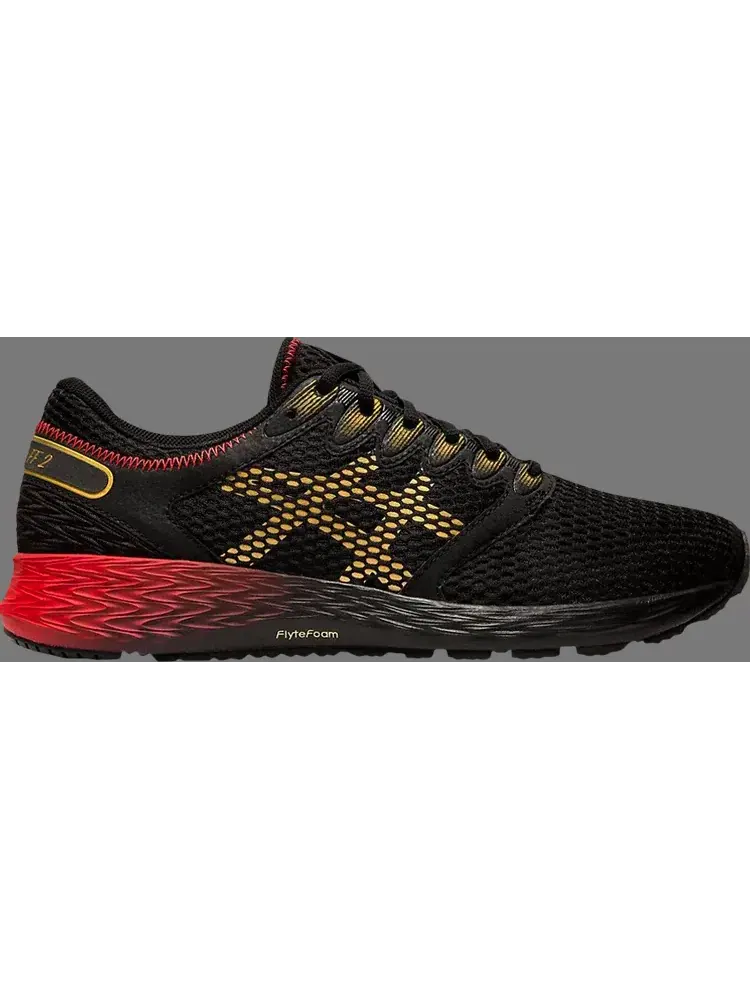 Кроссовки wmns roadhawk ff 2 'black rich gold' Asics — изображение 1 из 1, черный