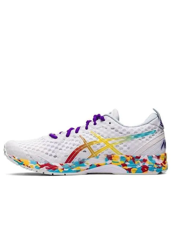 Кроссовки гелевые Asics gel noosa tri 12 — изображение 1 из 4, белый/фиолетовый