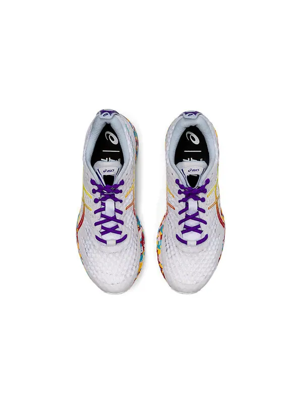 Кроссовки гелевые Asics gel noosa tri 12 — изображение 4 из 4, белый/фиолетовый