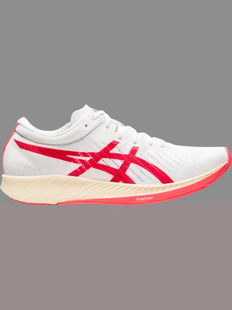 Кроссовки wmns metaracer 'white sunrise red' Asics — изображение 1 из 1, белый